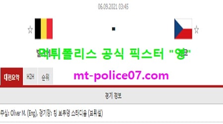 벨기에 vs 체코