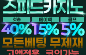 스피드카지노 보증금 12억원 예치 USDT 테더 코인입금가능 먹튀폴리스 추천