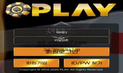 플레이