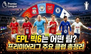 EPL 빅6는 어떤 팀? 프리미어리그 주요 클럽 총정리<span class="rmp-archive-results-widget "><i class=" rmp-icon rmp-icon--ratings rmp-icon--star rmp-icon--full-highlight"></i><i class=" rmp-icon rmp-icon--ratings rmp-icon--star rmp-icon--full-highlight"></i><i class=" rmp-icon rmp-icon--ratings rmp-icon--star rmp-icon--full-highlight"></i><i class=" rmp-icon rmp-icon--ratings rmp-icon--star rmp-icon--full-highlight"></i><i class=" rmp-icon rmp-icon--ratings rmp-icon--star rmp-icon--half-highlight js-rmp-replace-half-star"></i> <span>4.5 (77)</span></span>