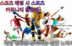 스포츠 베팅 시 스포츠 커뮤니티 활용법, 베팅 정보를 분석하는 실전 노하우